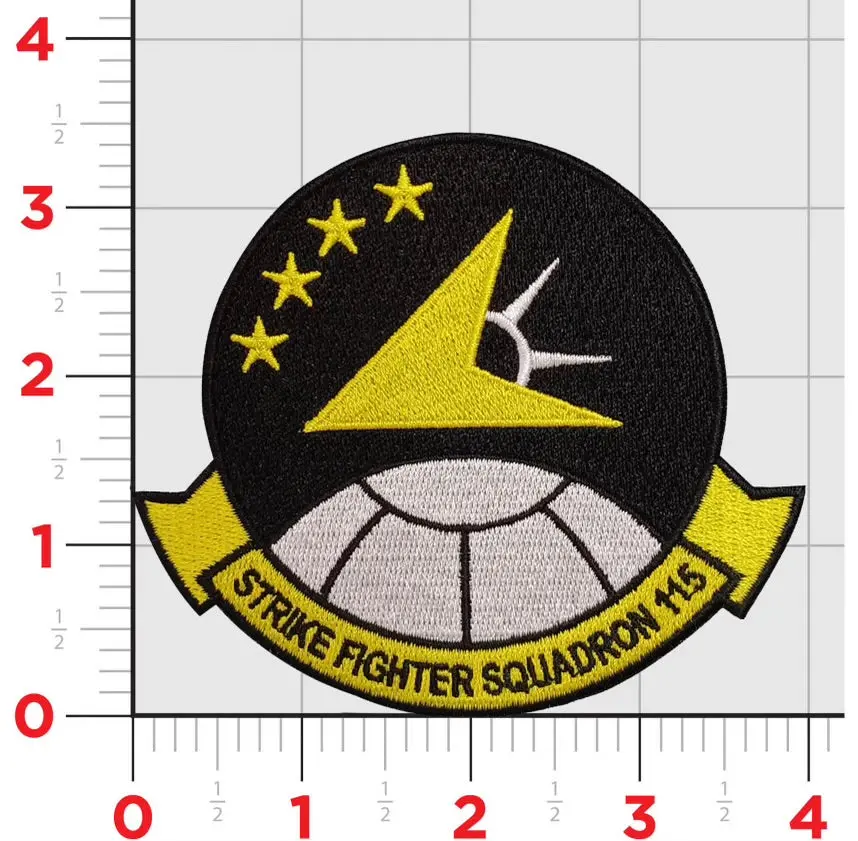 Officially Licensed Us Navy Vfa-115 Eagles Squadron Patch 1