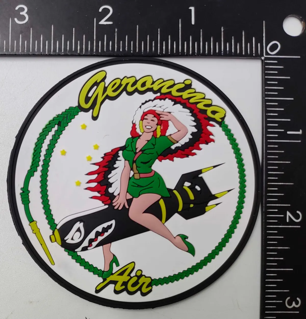 Official Geronimo Air 1St Battalion 5Th Marines Pvc Shoulder Patch 1