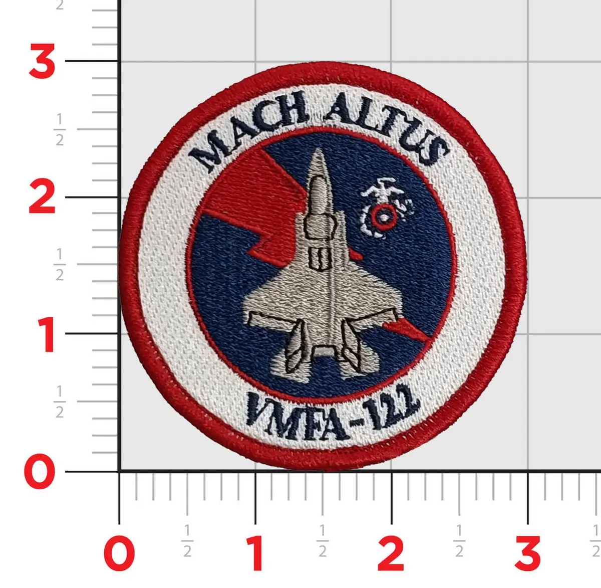 Official Vmfa-122 Flying Leathernecks F-35 Shoulder Patch 1
