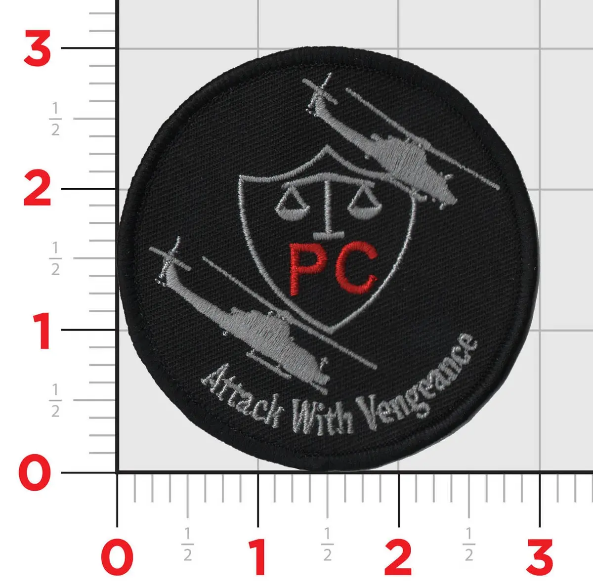 Official Hmla-469 Attack With Vengeance Shoulder Patch 2