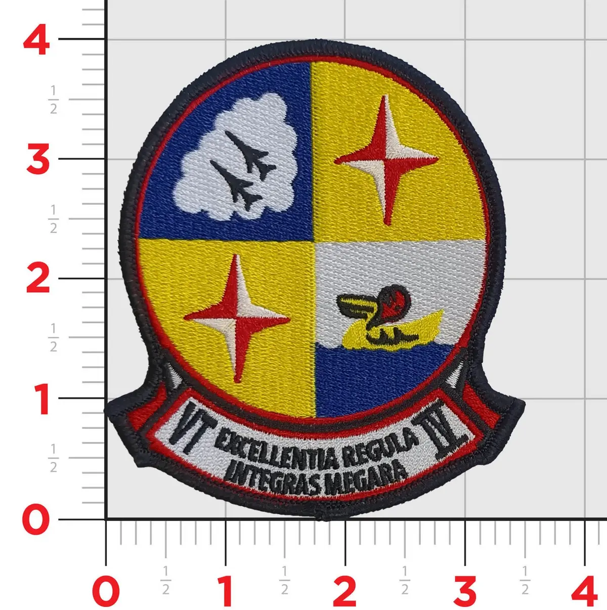 Officially Licensed Us Navy Vt-4 Warbucks Squadron Patch 1