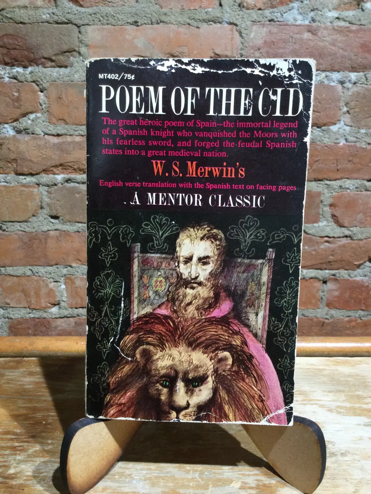 [Rare] Merwin, W. S.: Poem Of The Cid [Used Paperback] 1