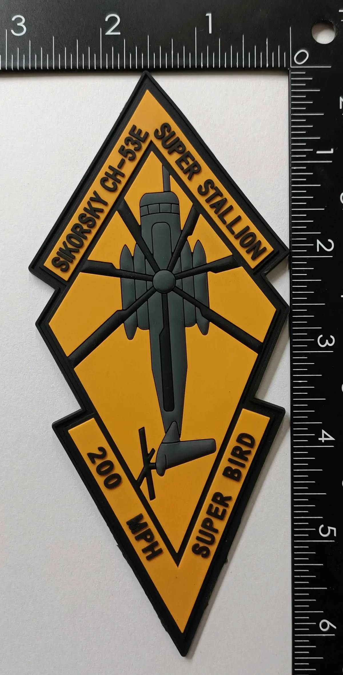 Ch-53E 200 Mph Super Bird Pvc Patch 1