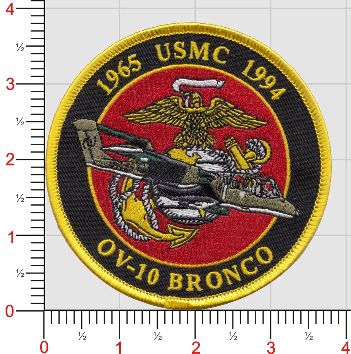 Officially Licensed Usmc Ov-10 Bronco Commemorative Patch 1