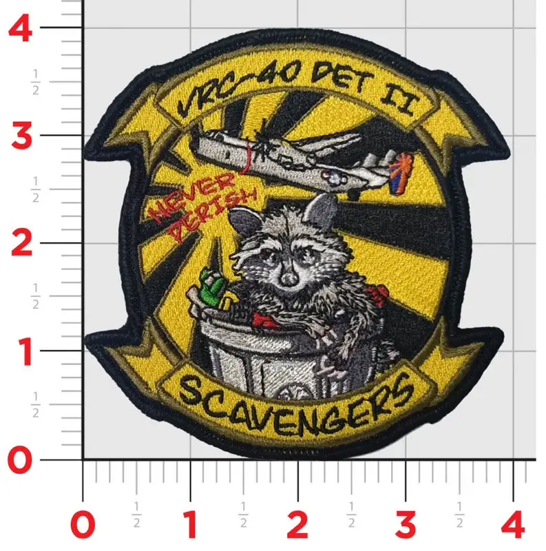 Official Vrc-40 Det Ii Scavengers Patch 1
