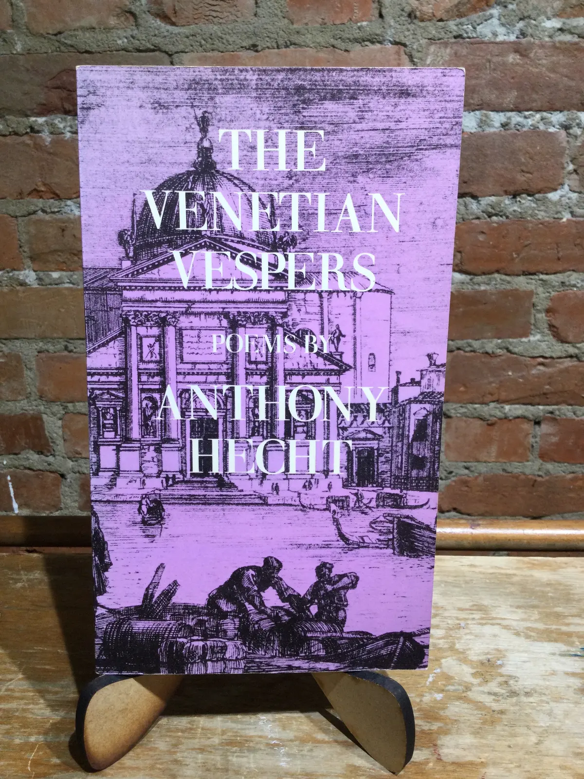 Hecht, Anthony: The Venetian Vespers [Used Paperback] 1