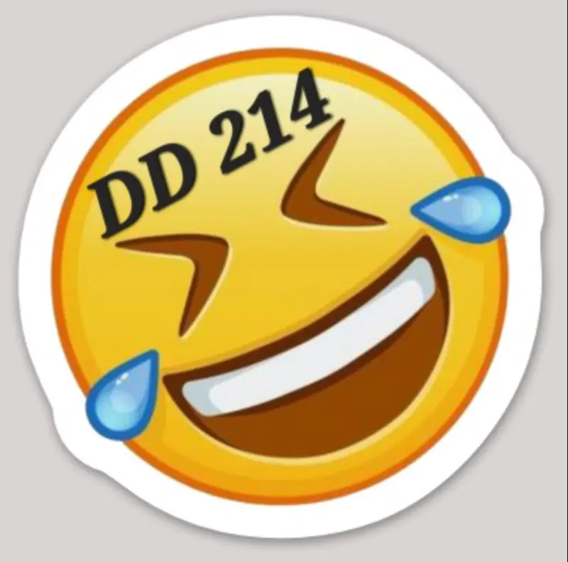 Dd-214 Emoji Sticker 1