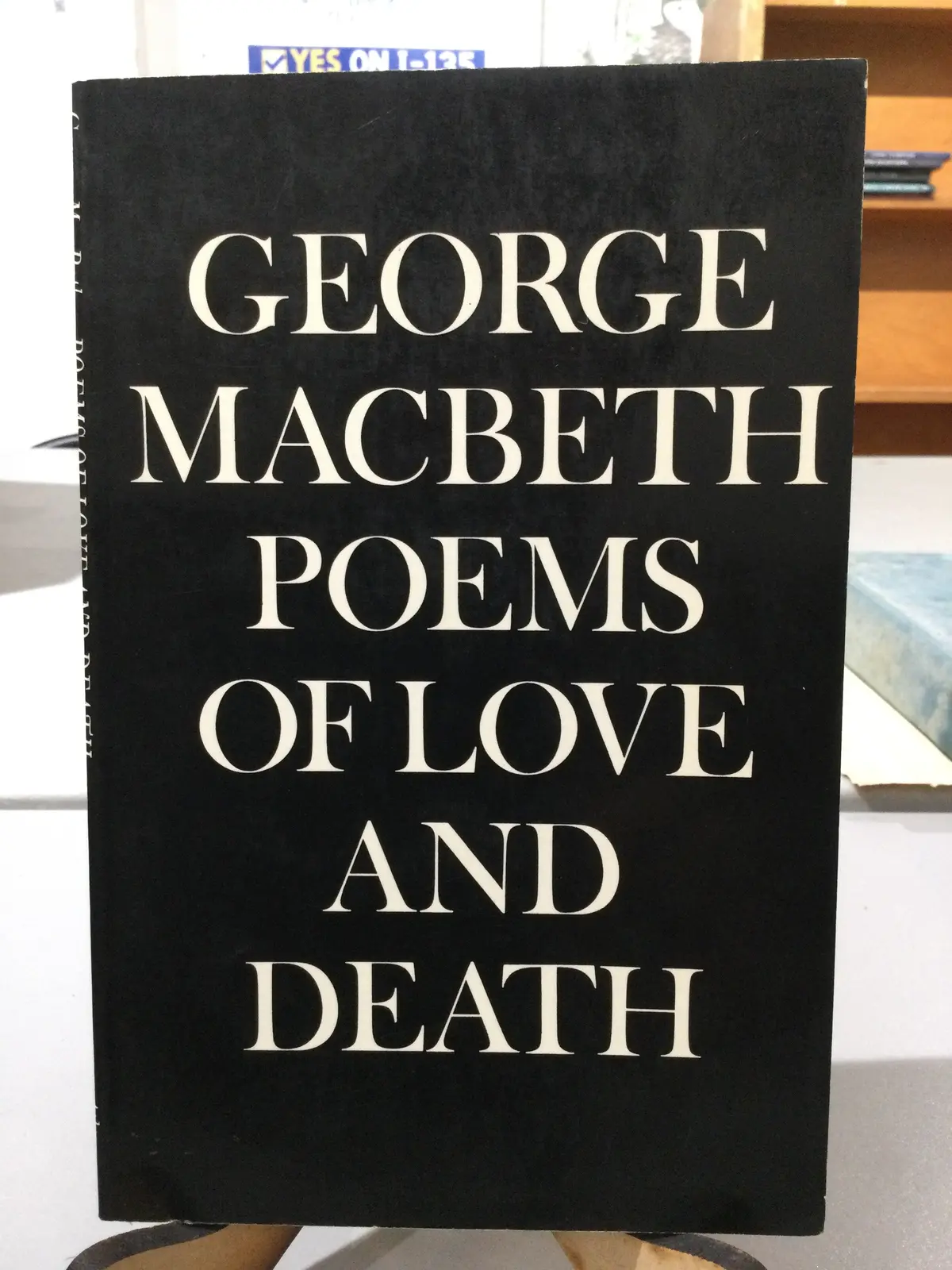 Macbeth, George: Poems Of Love And Death [Used Paperback] 1