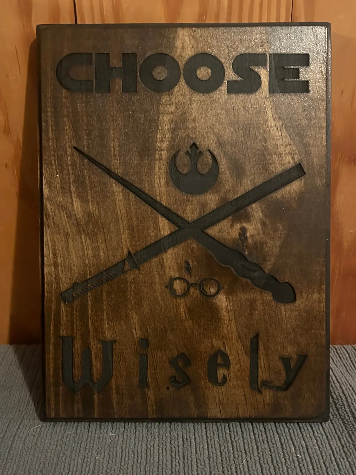 Wand / Light Saber Choose Wisely 1