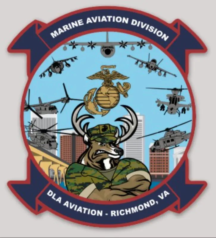 Official Usmc Dla Defense Logistics Agency Aviation Sticker 1