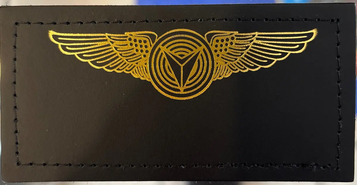 Laser Etched Leather Name Tags 32