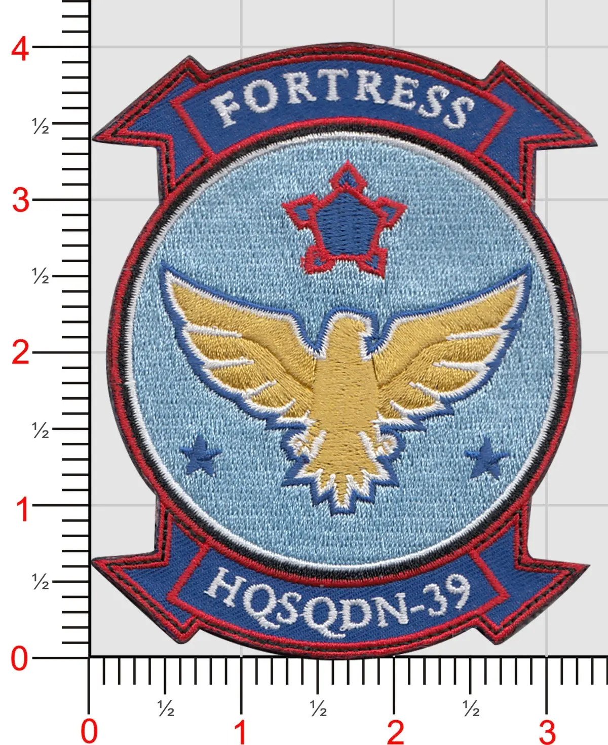 Officially Licensed Hqsqdn Mag-39 Fortress Patch 1