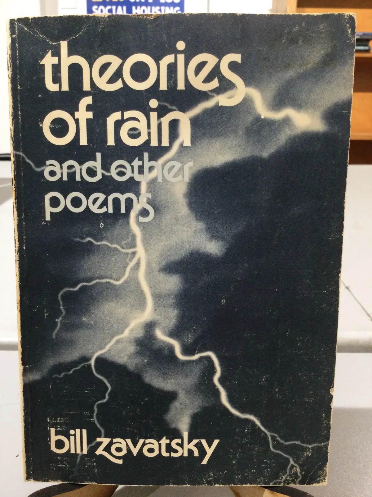 Zavatsky, Bill: Theories Of Rain And Other Poems [Used Paperback] 1