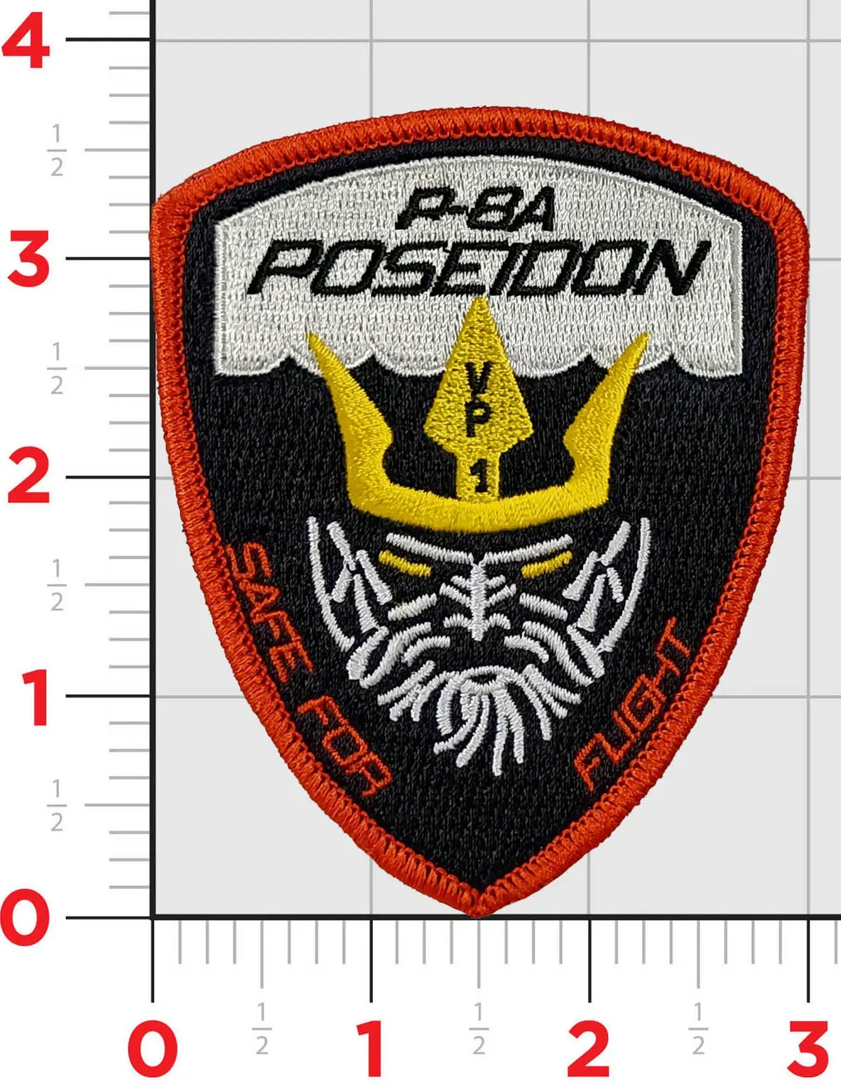 Official Vp-1 Screaming Eagles Qualification Shoulder Patches 2