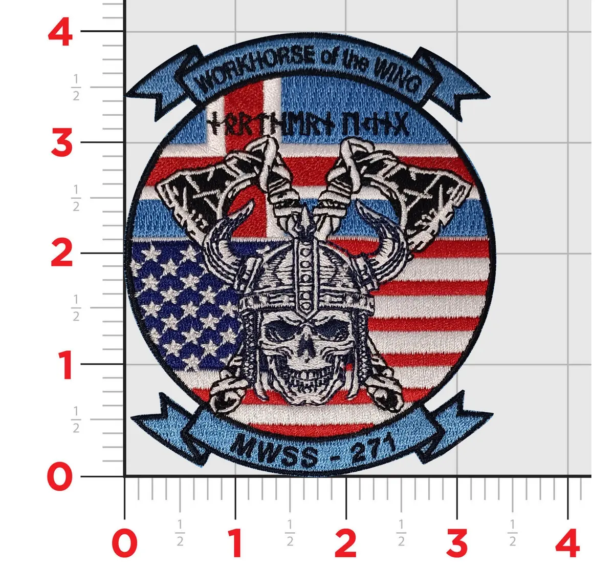 Official Mwss-271 Workhorse Norway Patch 1