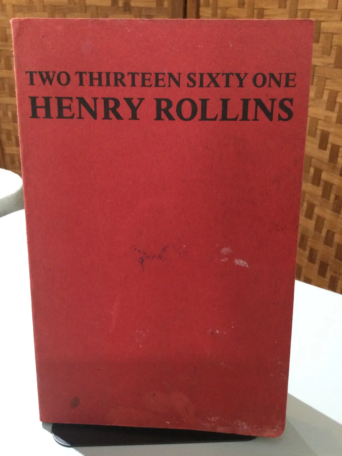 [Rare] Rollins, Henry: Two Thirteen Sixty One [Used Paperback] 1