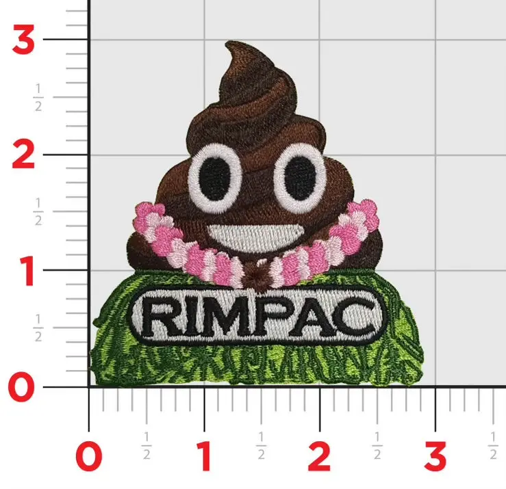 Rimpac 2024 Poop Emoji Patch 1