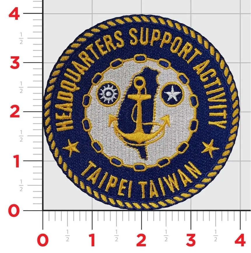 Taiwan Headquarters Support Activity Taipei Taiwan Patch (T) 1