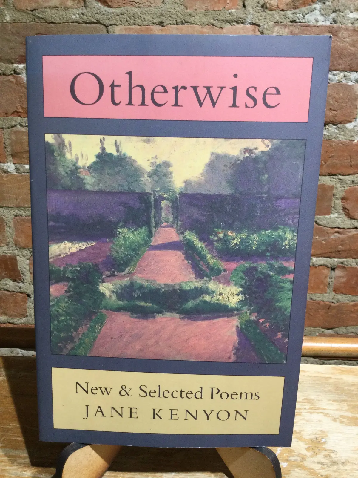 Kenyon, Jane: Otherwise: New & Selected Poems 1