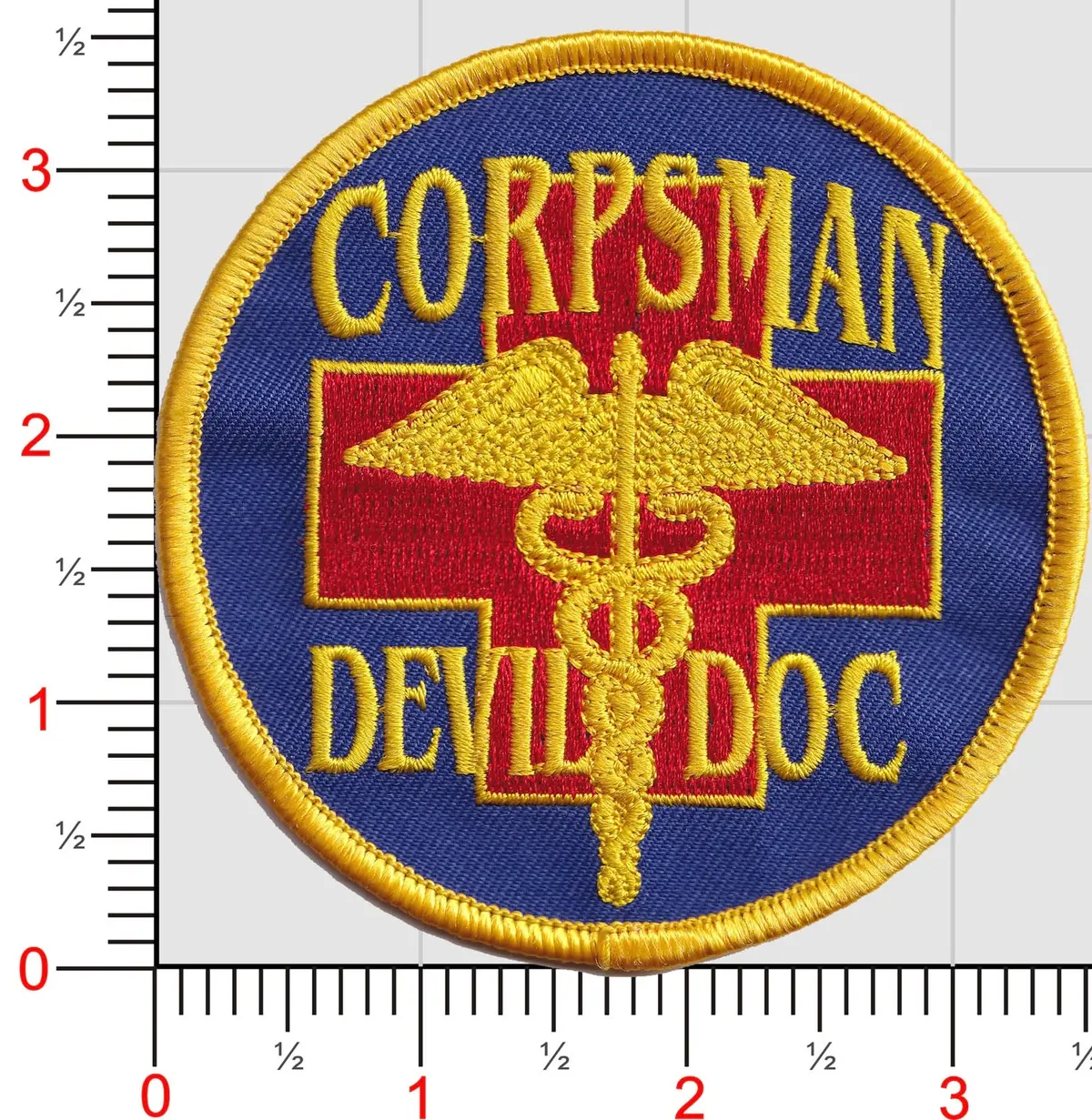 Corpsman Devil Doc Patch 1