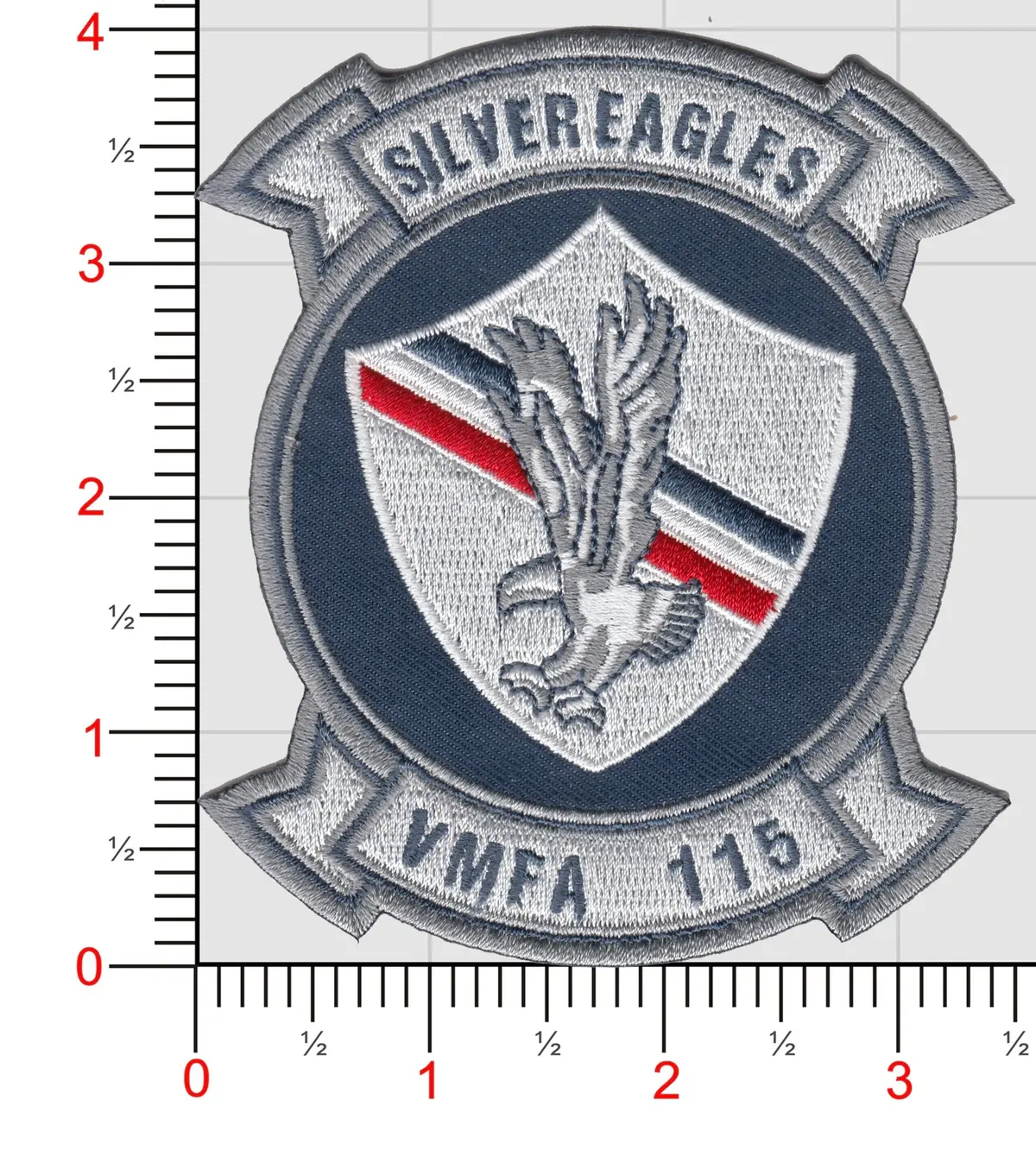 Officially Licensed Usmc Vmfa-115 Silver Eagles Squadron Patch 1