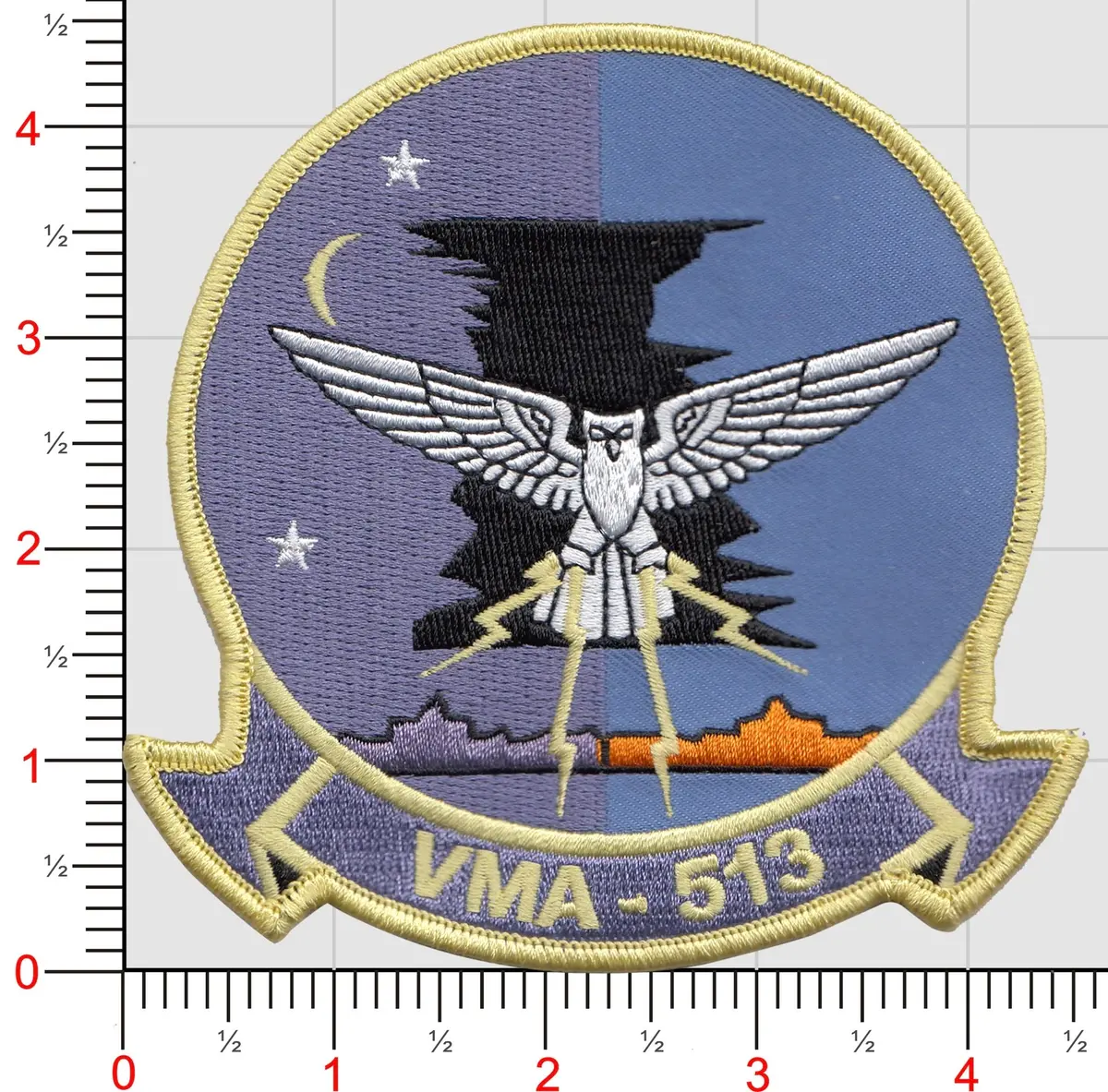 Officially Licensed Usmc Vma-513 Flying Nightmares Patch 1