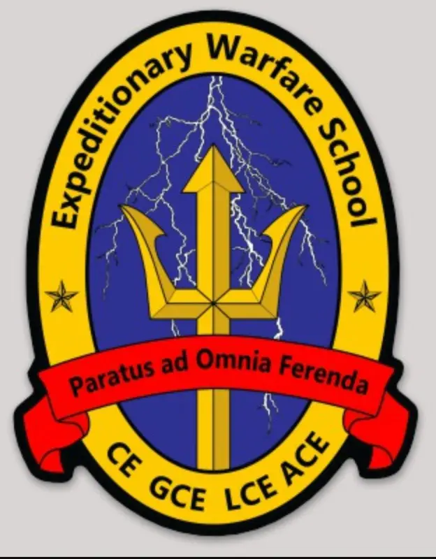 Officially Licensed Expeditionary Warfare School Sticker 1