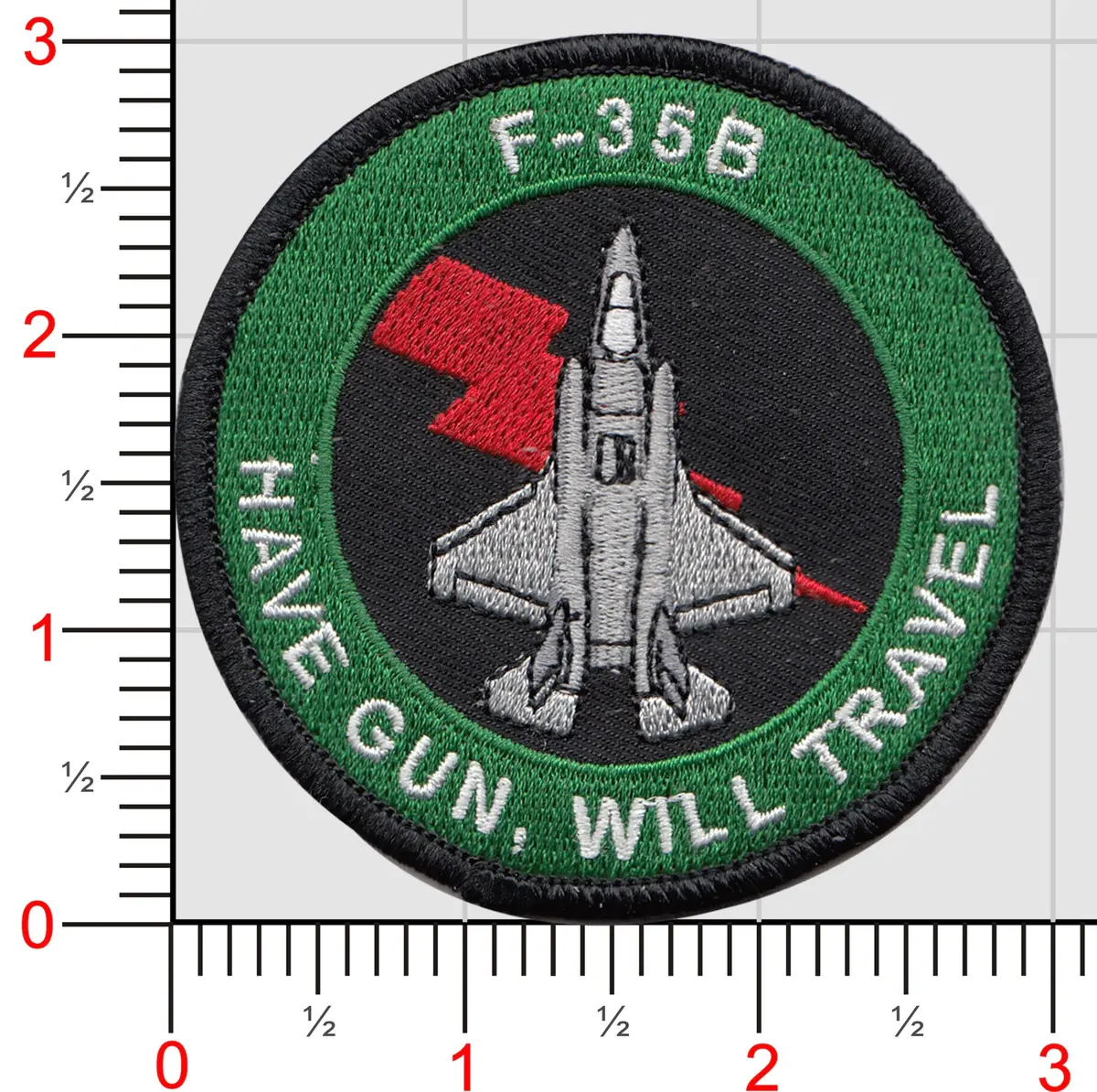 Official Vmfa-121 Green Knights F-35B Shoulder Patch 1