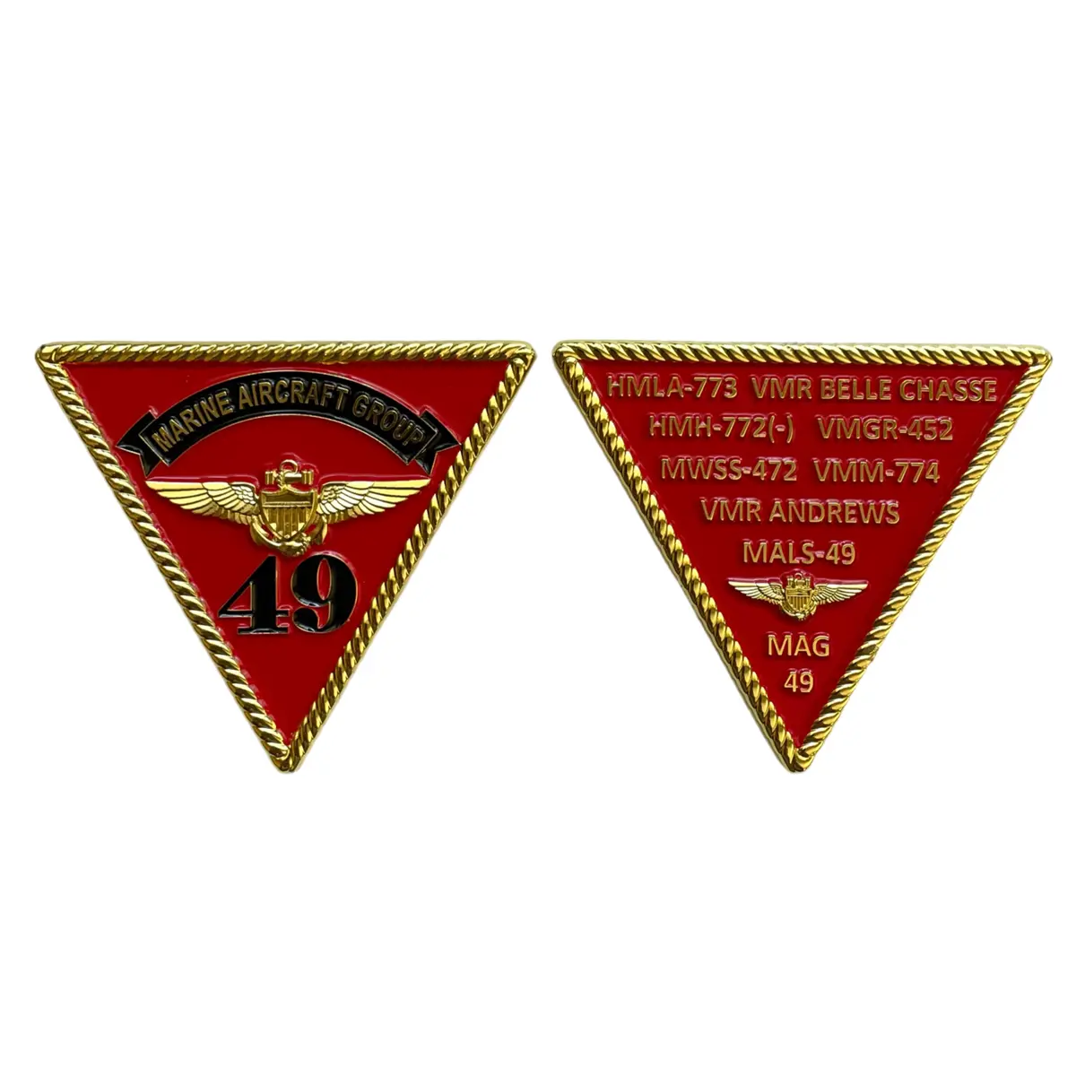 Officially Licensed Usmc Marine Aircraft Group Mag-49 Coin 1