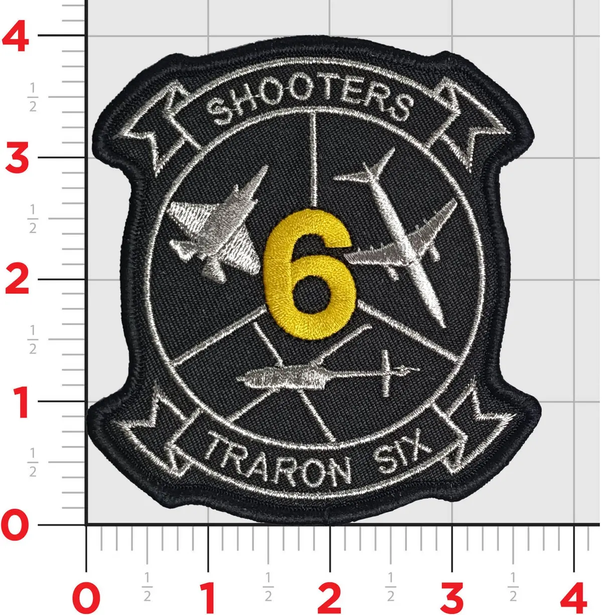 Officially Licensed Us  Navy Vt-6 Shooters 2024 Patch 1