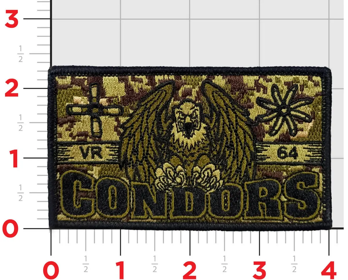 Official Vr-64 Condors Command Flag Patch 1