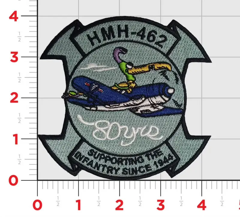 Official Hmh-462 Heavy Haulers 80Th Anniversary Thursday Throwback Patch 1