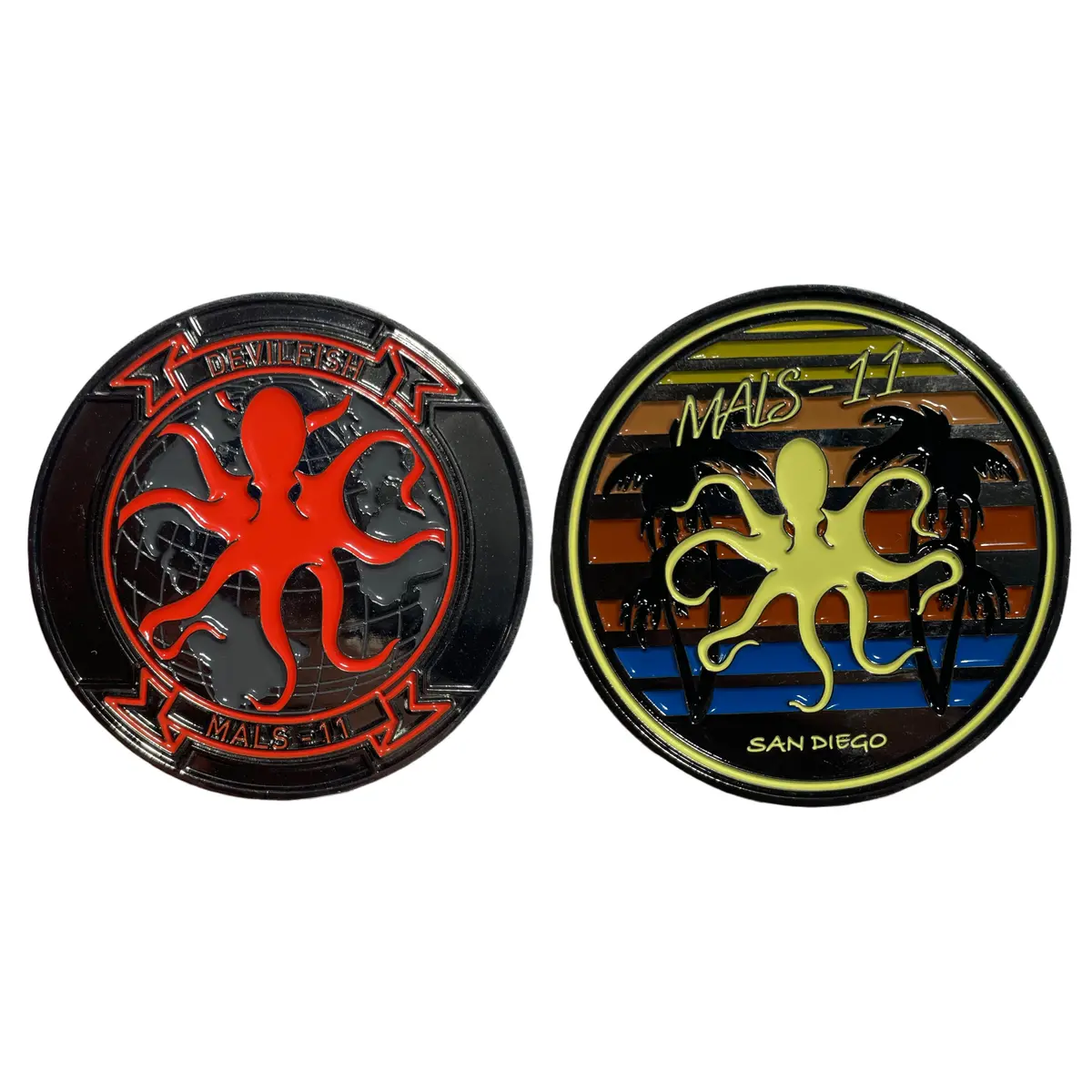 Officially Licensed Mals-11 Devilfish Coin 1
