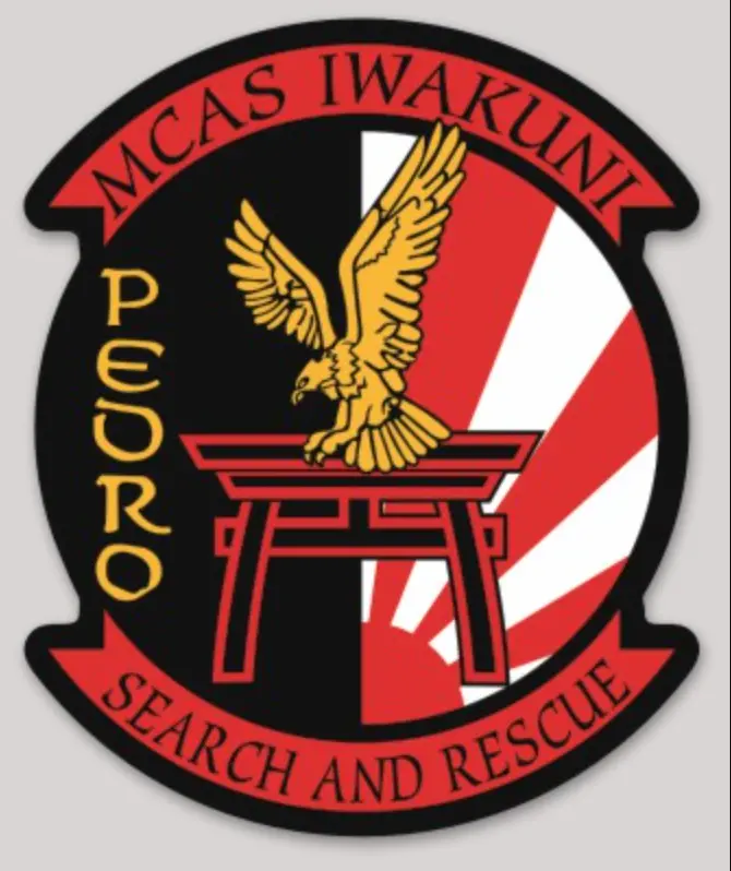Officially Licensed Mcas Iwakuni Pedro Sticker 1