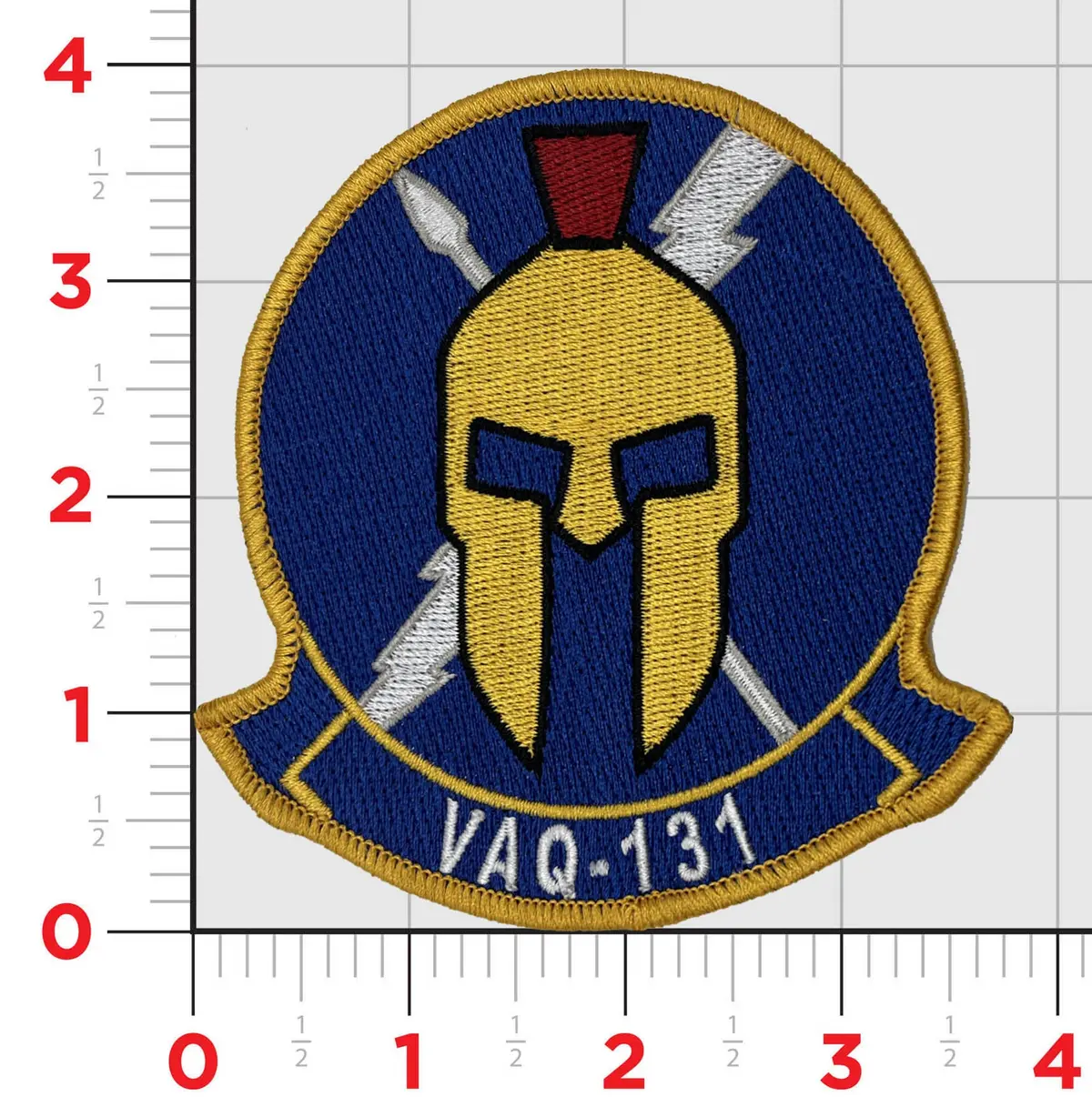 Officially Licensed Vaq-131 Lancers Squadron Patch 1