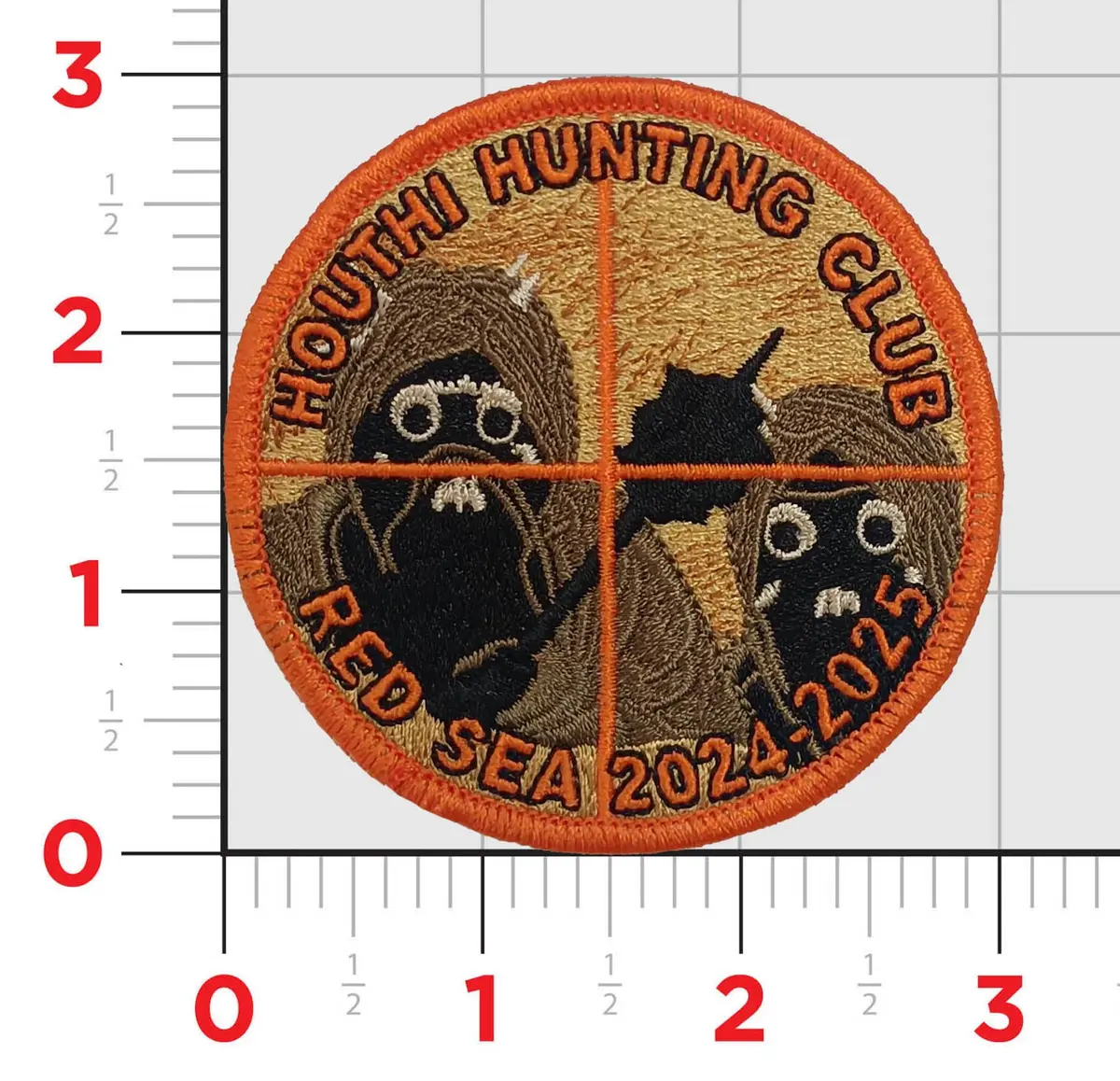 Houthi Hunting Club Red Sea Patch 2