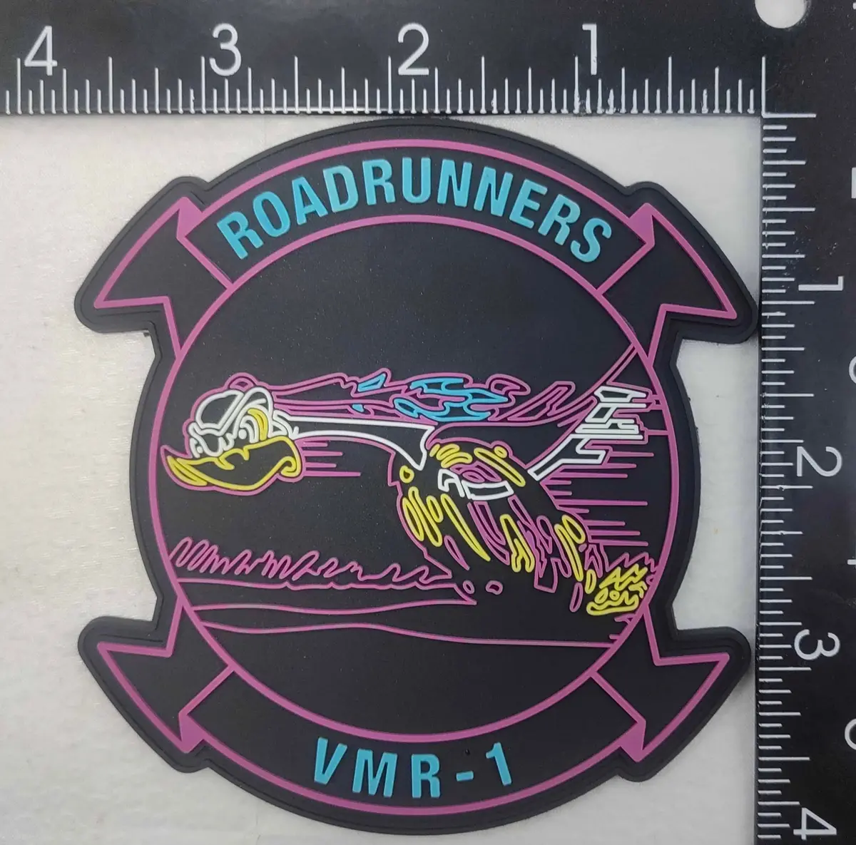 Official Vmr-1 Roadrunners Pvc Squadron Patch 1