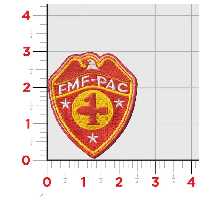 Official Fmf Pac Fleet Marine Force Pacific 1St Eod Patches 1