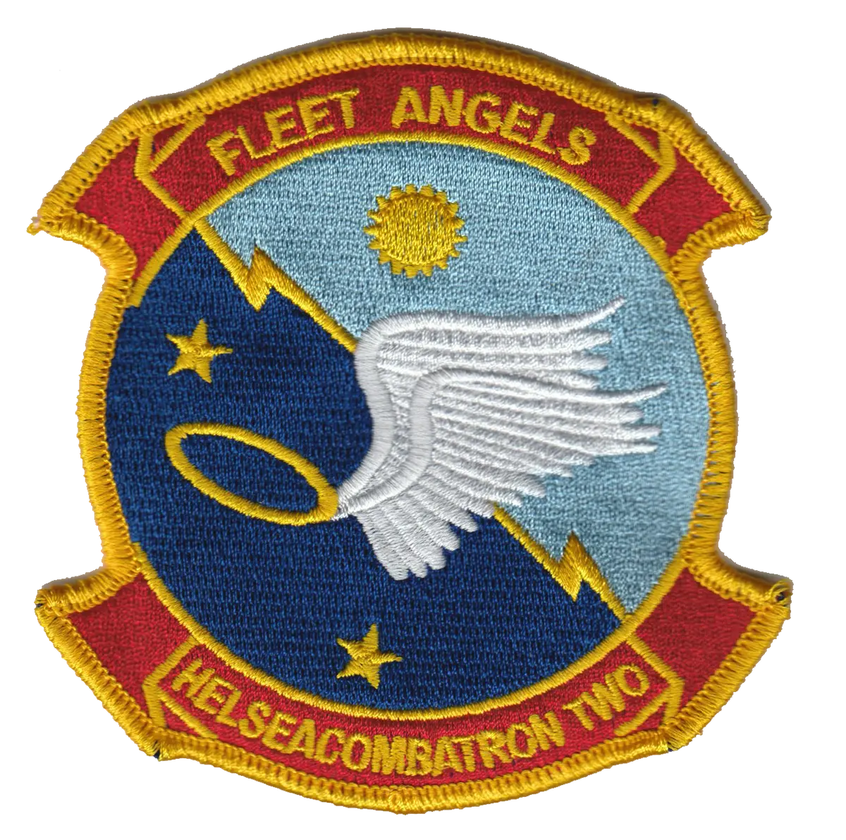 Officially Licensed Us Navy Hc-2 Hsc-2 Atlantic Fleet Angels Patch 1