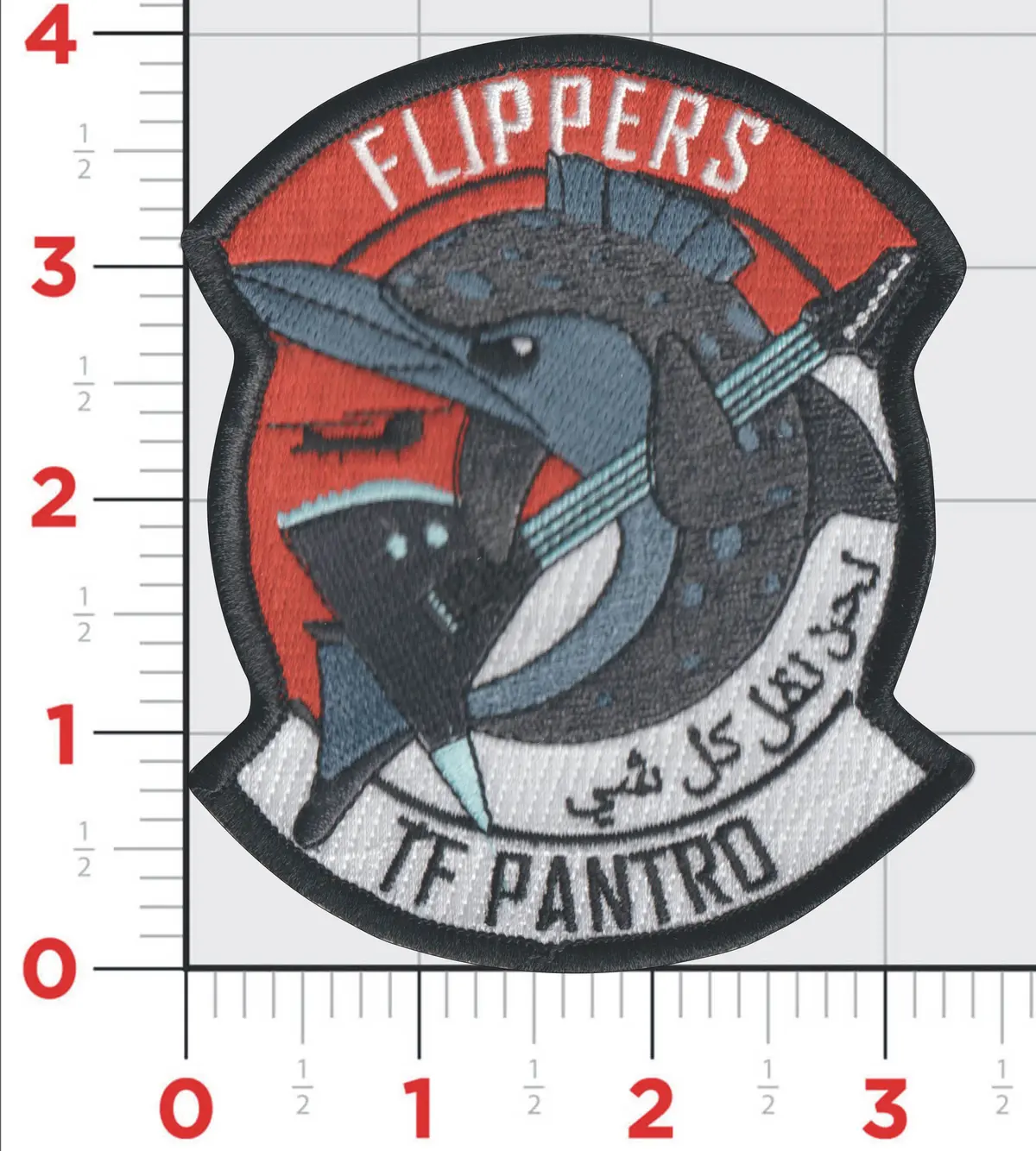 Us Army B Co 3-82 Gsab Flippers Tf Pantro Patch 1