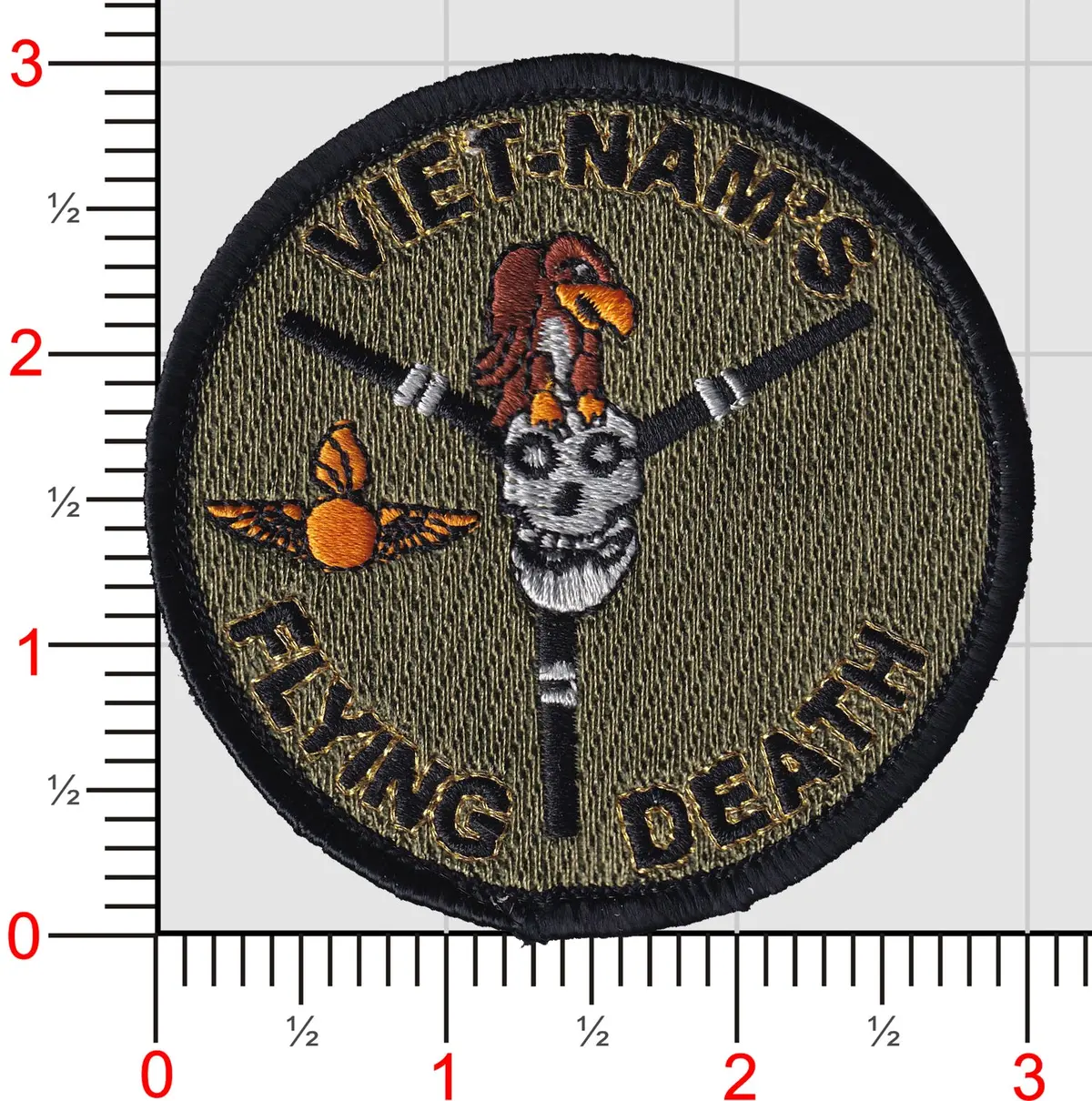 Vmm-164 Flying Death Shoulder Patch 4