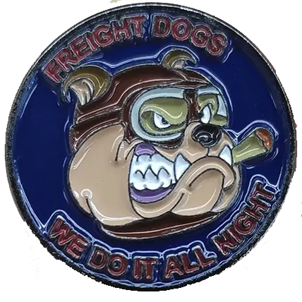 Freight Dogs Pin 1