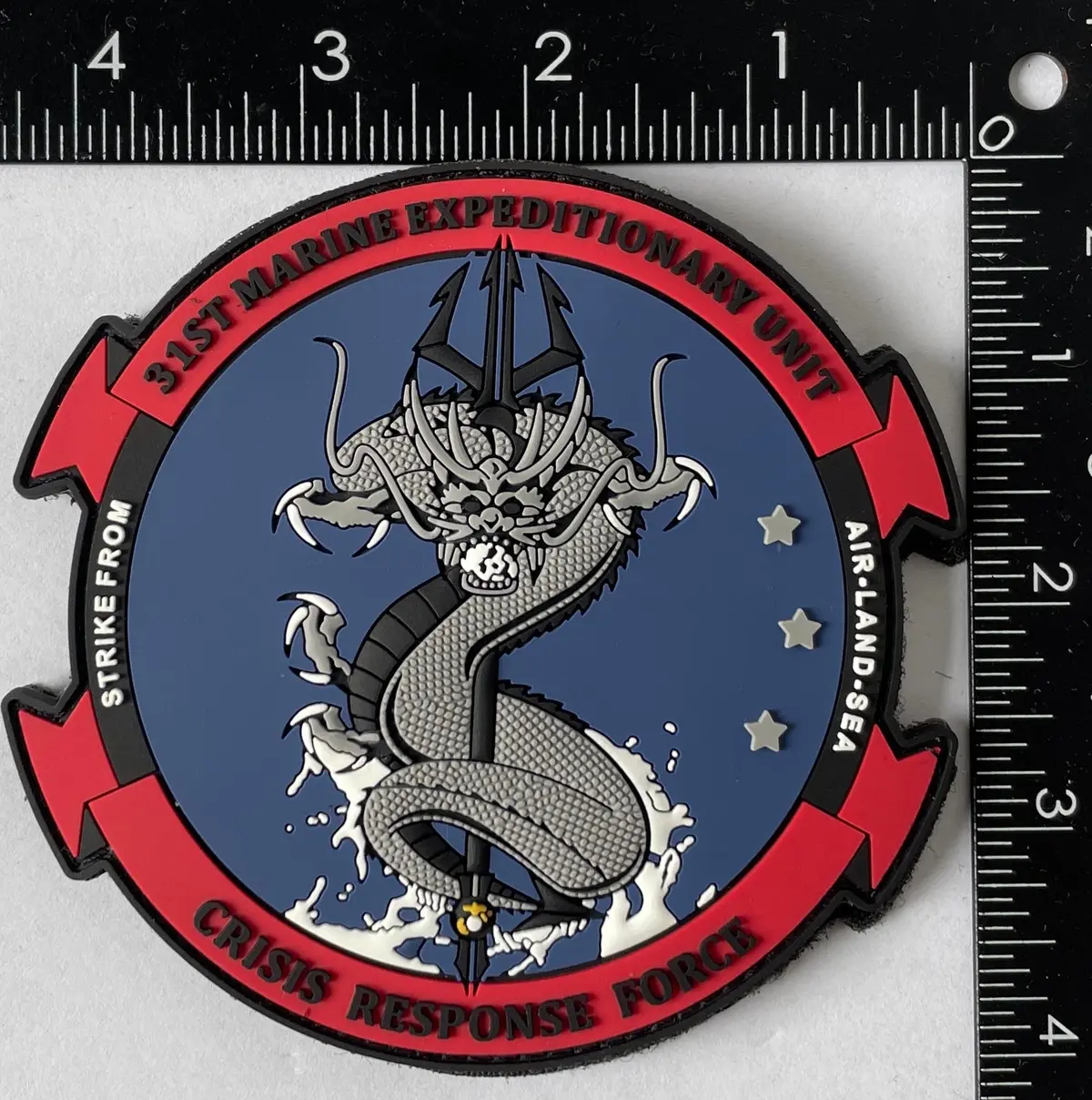 Officially Licensed Usmc 31St Meu Pvc Patch 1