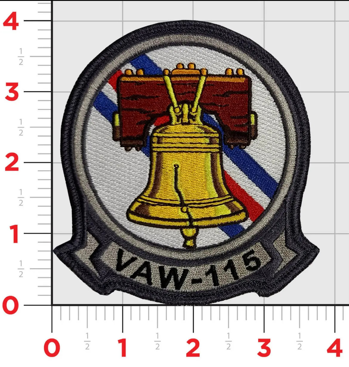 Officially Licensed Vaw-115 Liberty Bells 2023 Friday Patch 1