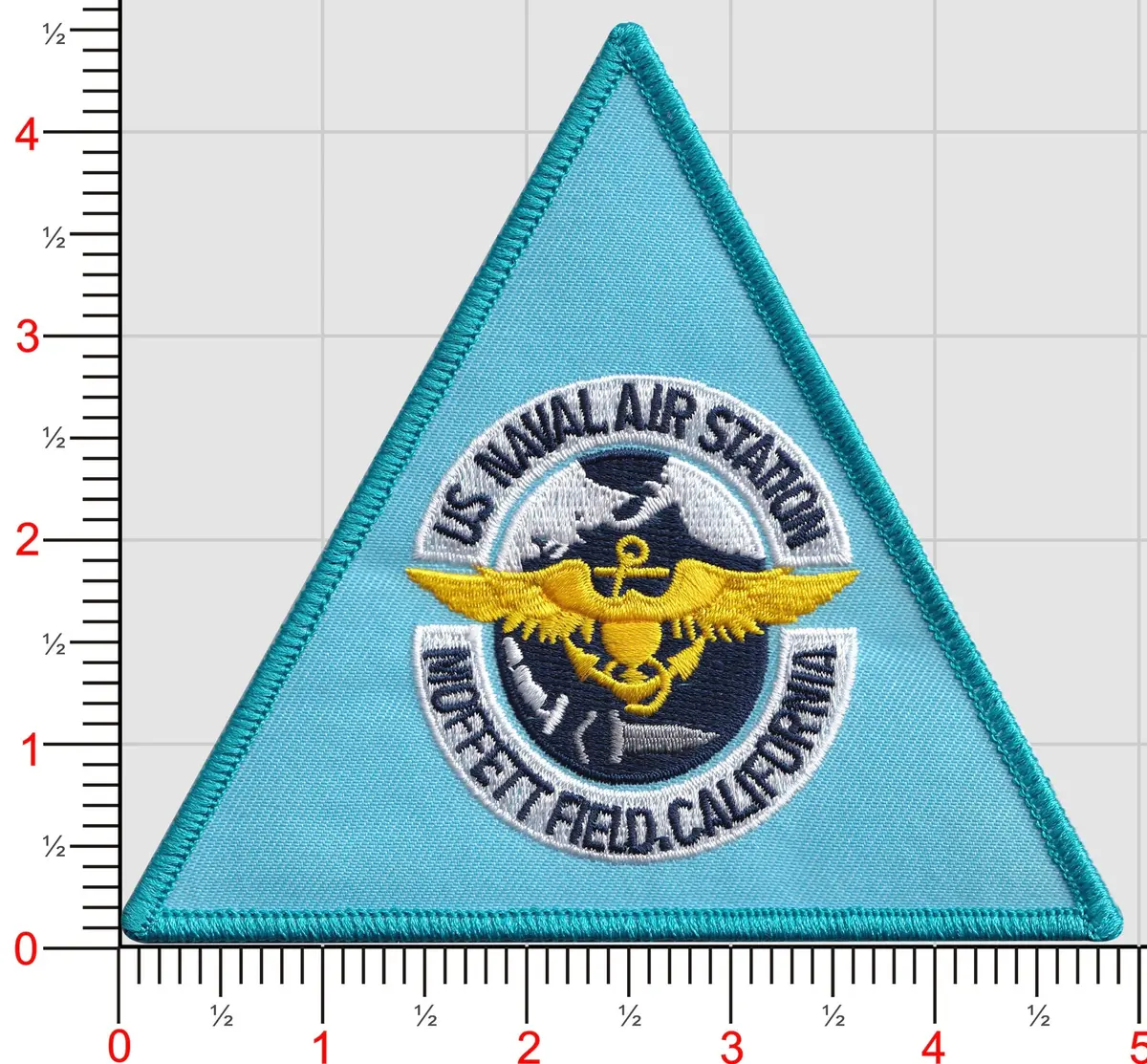 Officially Licensed Us Navy Nas Moffett Field Patch 1