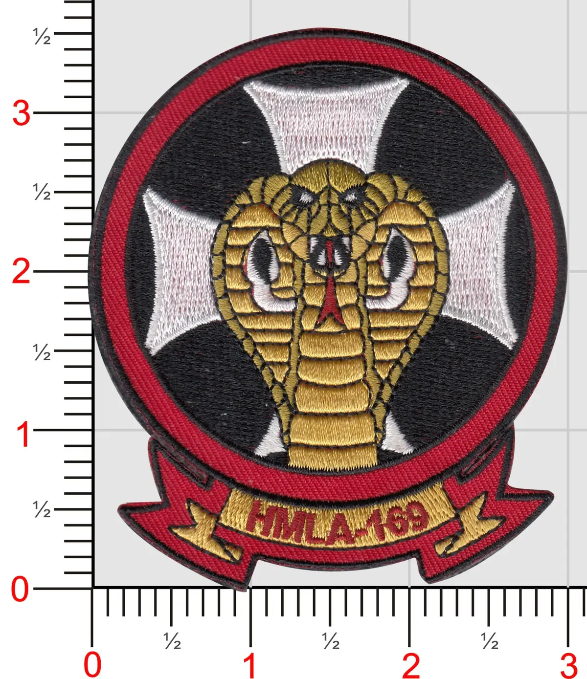 Officially Licensed Usmc Hmla-169 Vipers Squadron Patches 1