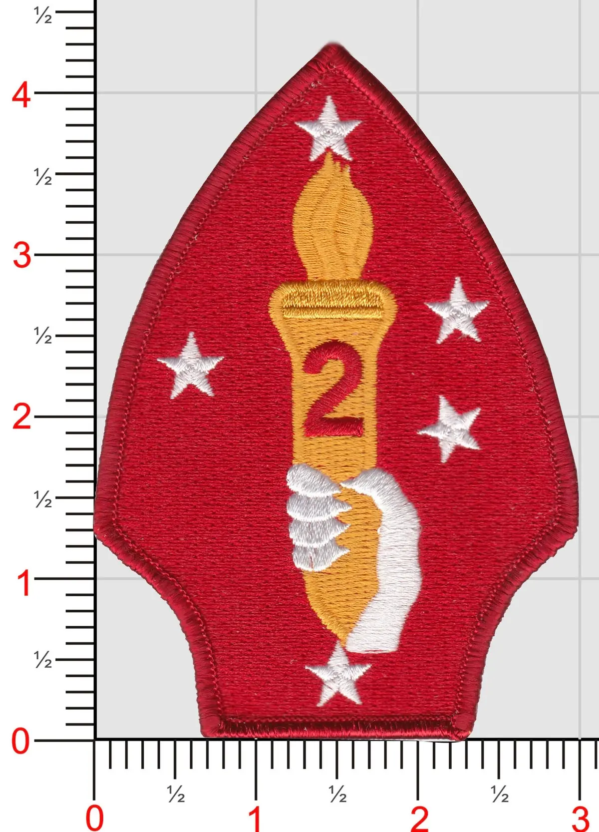 Officially Licensed Usmc 2Nd Mardiv Patch 1