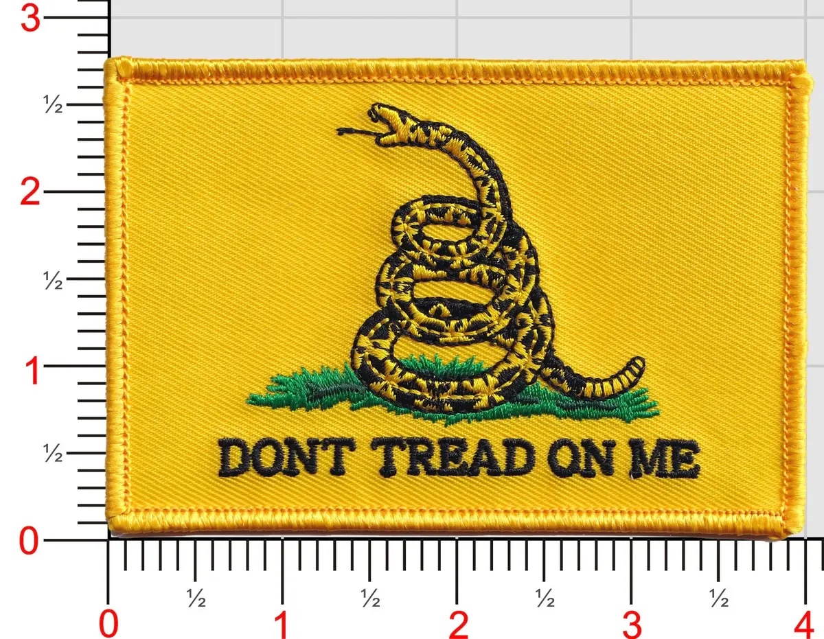 Gadsden Flag (Large) Patch 1