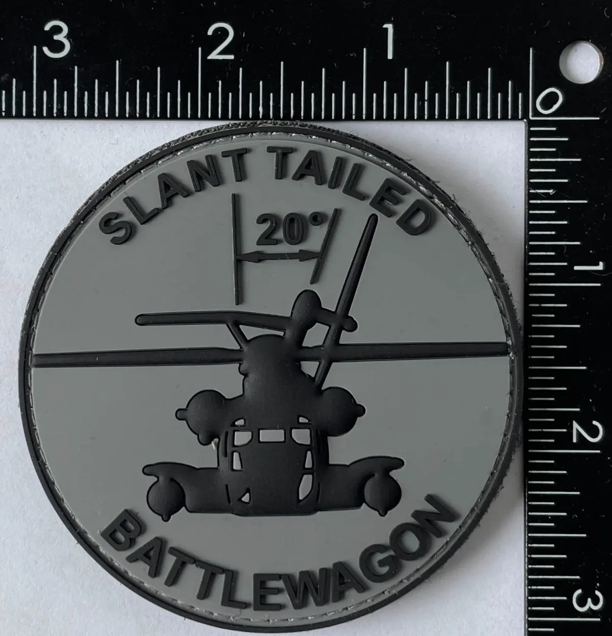 Ch-53 Slant Tailed Battlewagon Pvc Patch 1