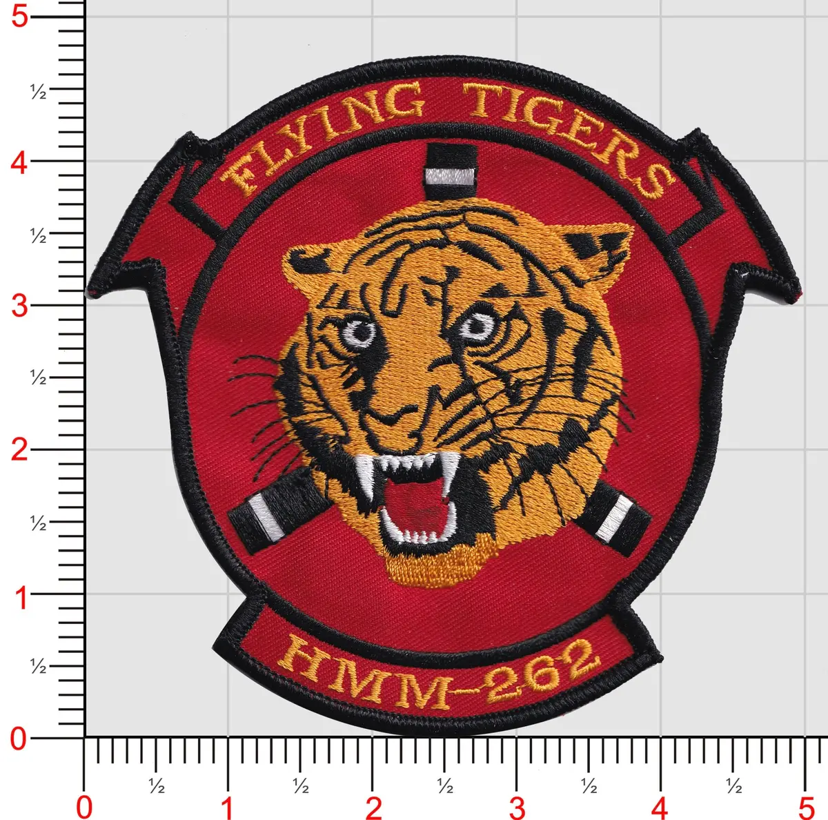 Officially Licensed Usmc Hmm 262-Flying Tigers Patch 1